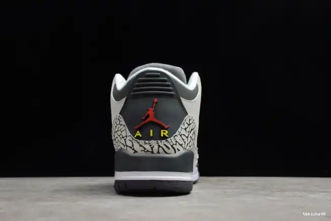 Reps TBkick Air Grey CT8532-012 (2021) Retro 3 Jordan Cool 0501